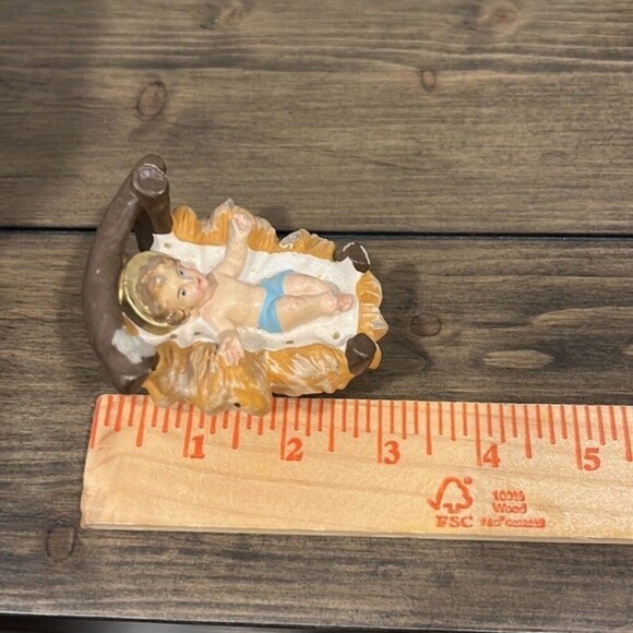 Lot of 5 vintage Nativity figures - Picture 12 of 14